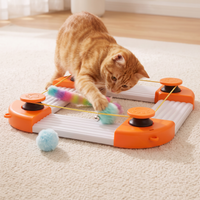 Remote control cat toy with bird-inspired sound