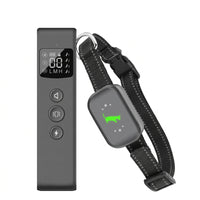 Remote dog training collar with adjustable design and handheld controller