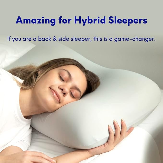 Bed pillow with removable outer cover for simple cleaning