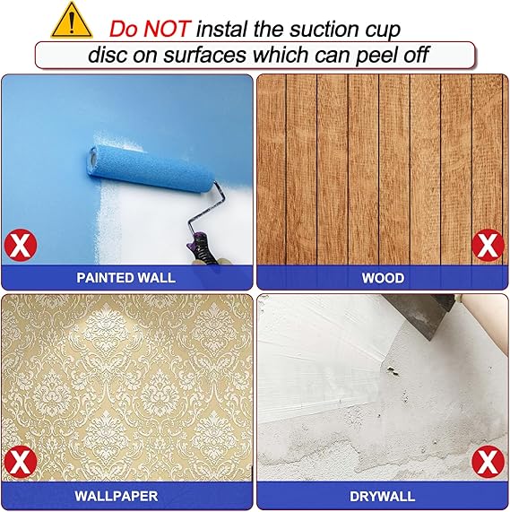 Removable Bathroom Suction Cup Hooks