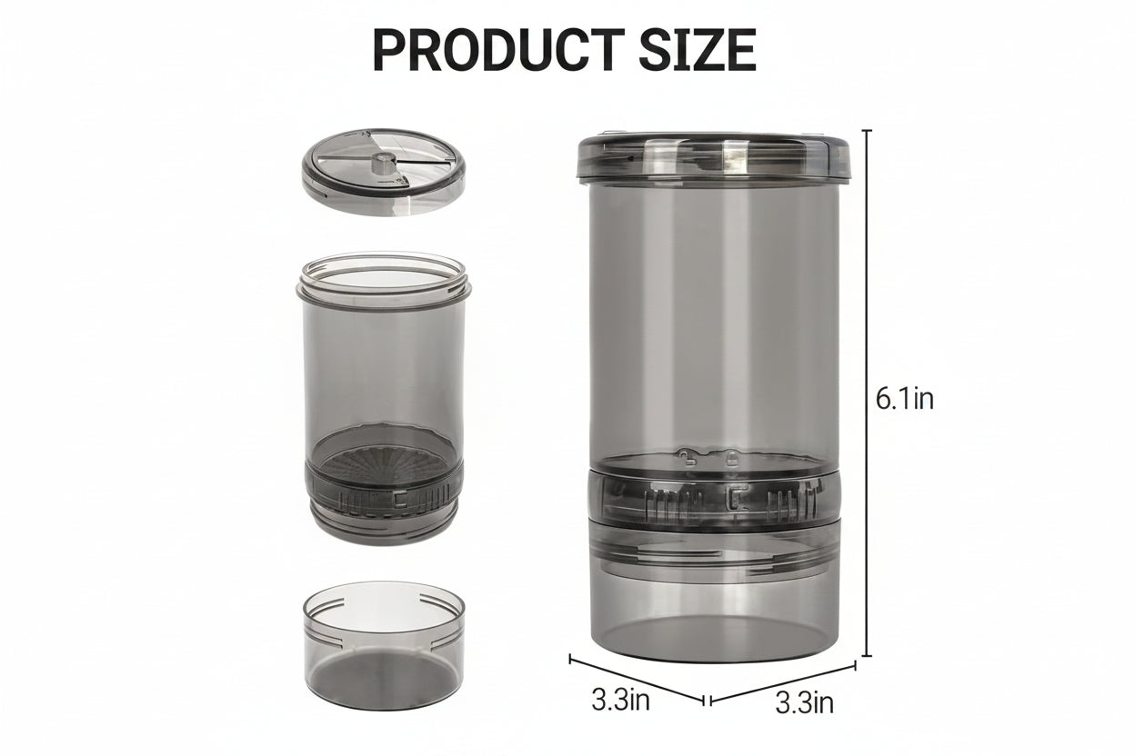 Reptile Feeding Shaker For Crickets And Small Feeder Insects