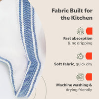 Machine washable kitchen hand towels