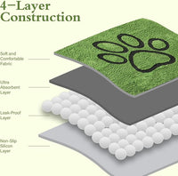 Leakproof puppy pee pads with waterproof