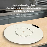 Foldable Electric Warming Tray for Plates & Serving Dishes
