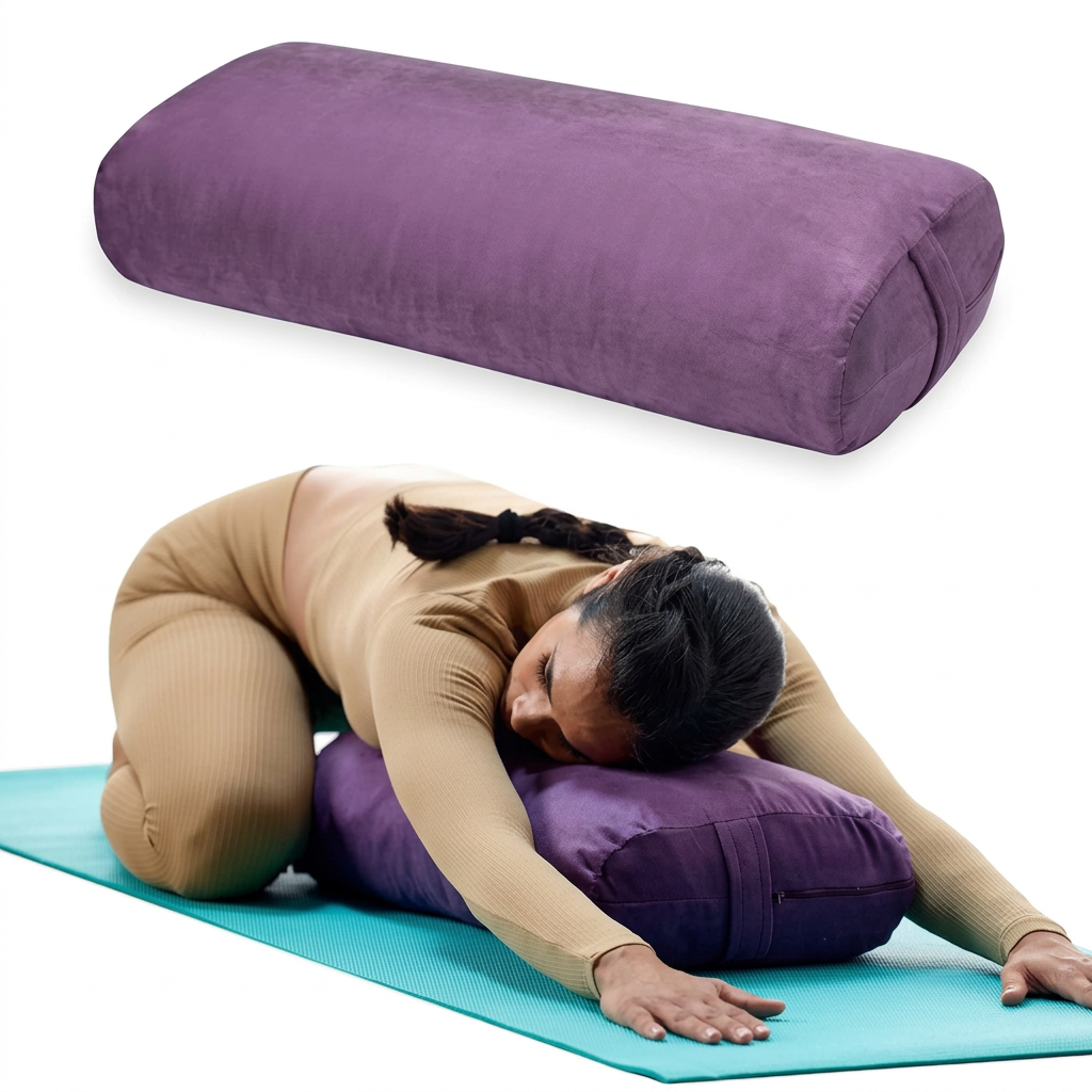 Comfortable Yoga Bolster Pillow