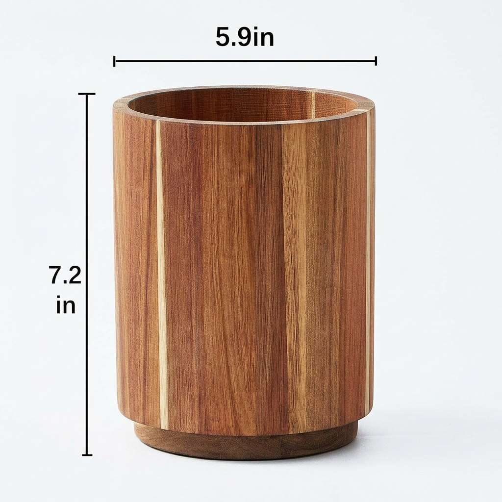 Rustic Utensil Holder