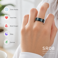 Pedometer smart ring for step counting and fitness tracking