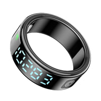 SR08 smart ring with pedometer heart rate blood oxygen and sleep tracking