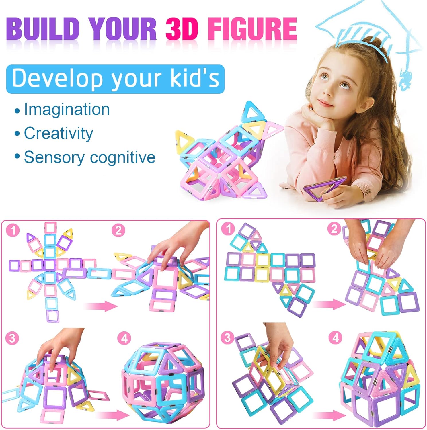 STEM toy gift for kids ages 3-8 for educational learning and fun