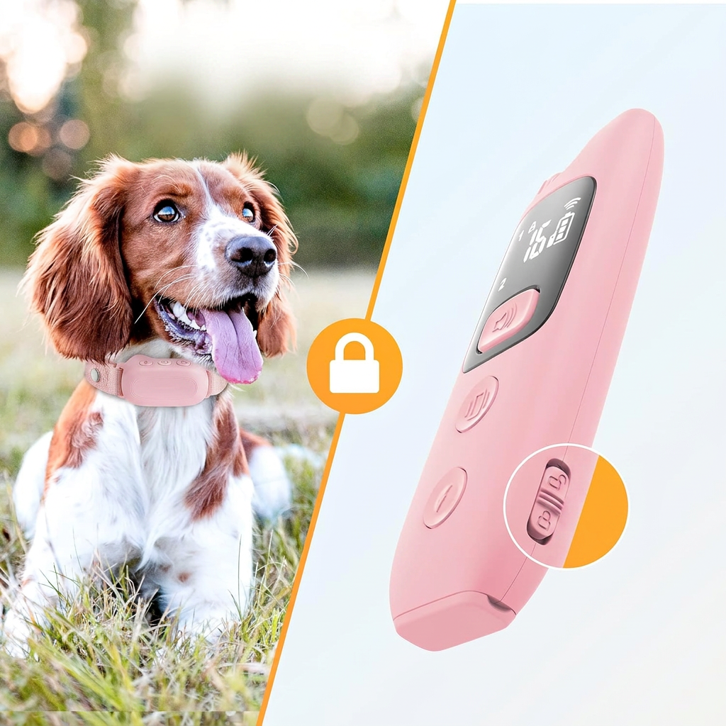 Secure buckle pet collar with smooth finish