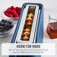 self centering bread toaster that helps position slices evenly