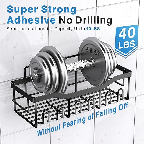 Wall Mounted Shower Storage Rack