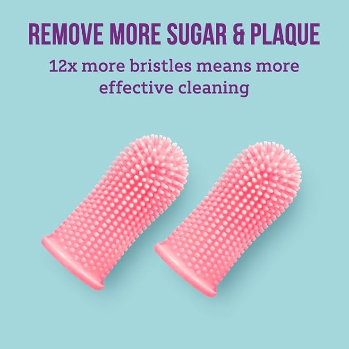 Silicone Finger Toothbrush For Daily Dog And Cat Grooming