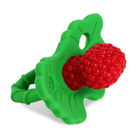 Silicone baby teether toy for safe teething relief