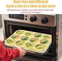 Silicone Egg Bite Baking Tray