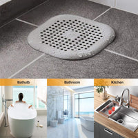 Multi-Use Hair Drain Catcher for Bathroom and Kitchen
