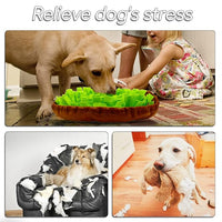 Slow Feeding Dog Mat With Sniffing And Food Hiding Design