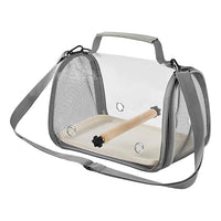 Small Bird Transport Backpack With Tray And Secure Closure