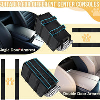 Small dog travel seat with cushioned interior