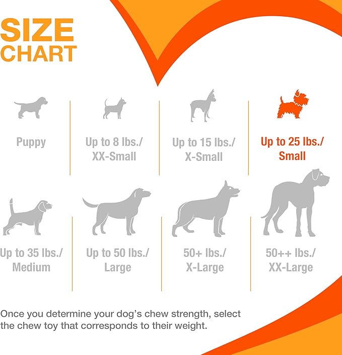 Small dog chew toy for teething relief and comfort