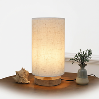 Small Bedside Night Table Lamp For Bedroom Lighting