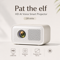 Small ultra HD projector for student dormitory and study room entertainment