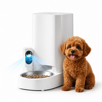 Smart automatic pet feeder for cats and dogs