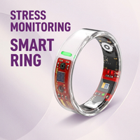 Smart ring with sleep monitoring and heart rate tracking for men and women