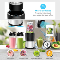 Smoothie blender cup for fruit drinks and shakes