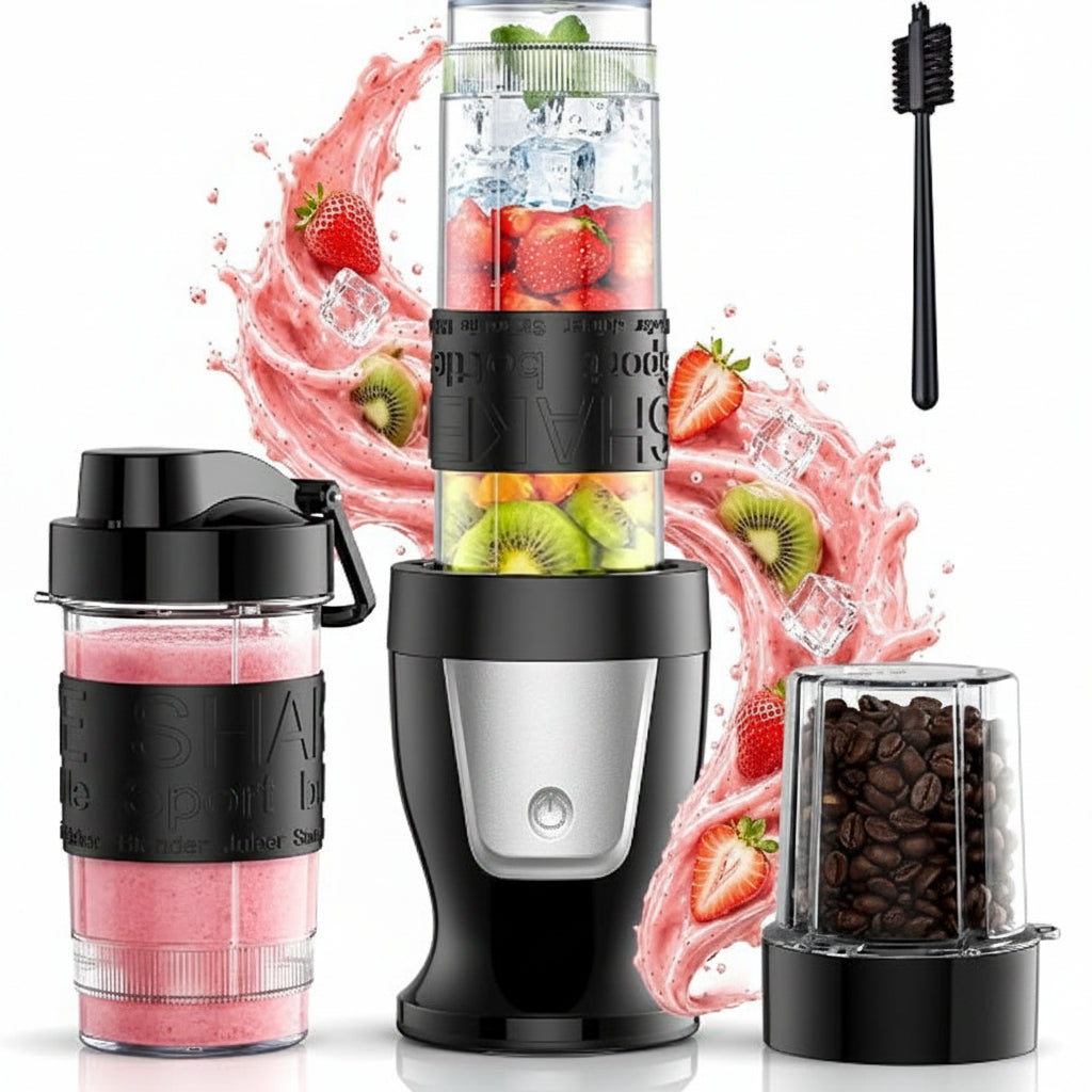 10-Piece Personal Blender Set for Smoothies & Shakes
