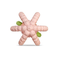 Soft silicone baby teether for gum relief