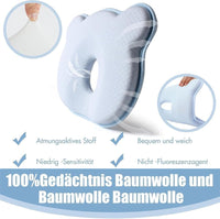 Soft baby travel pillow breathable fabric for comfort