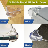 Soft PVC corner guard for furniture edge protection