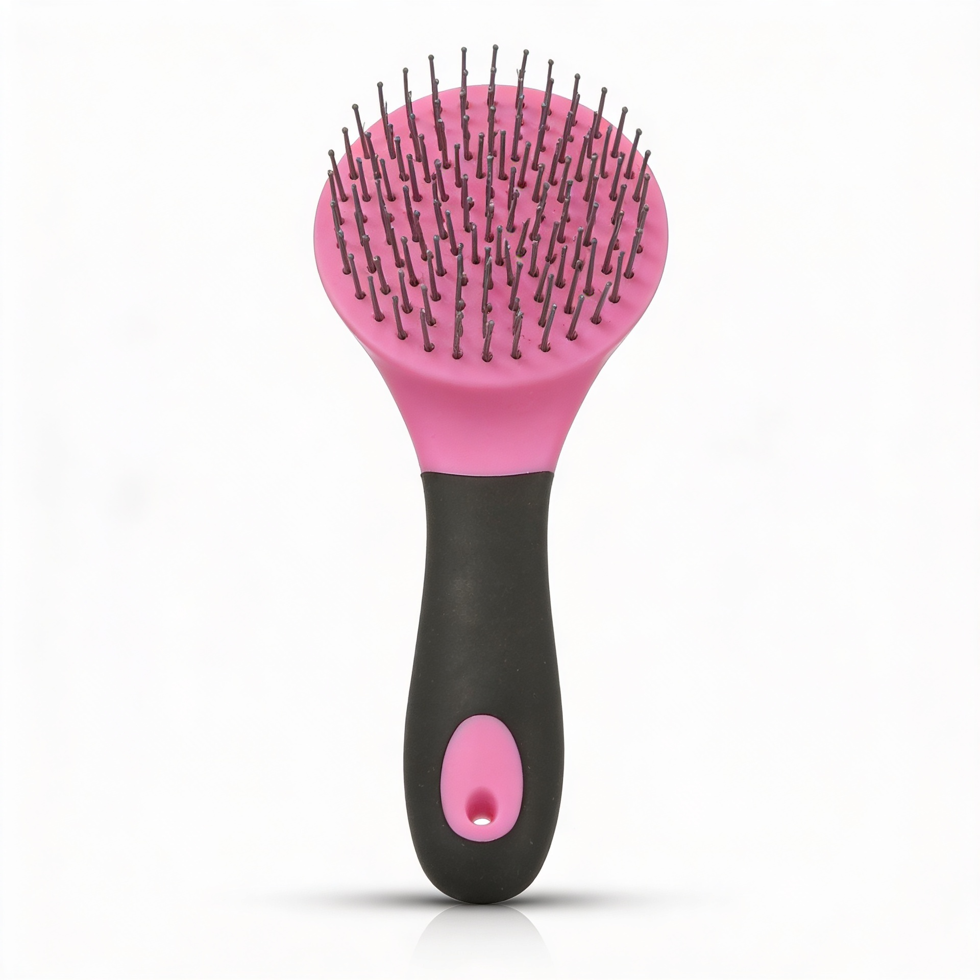 Horse hair brush for stable care routine