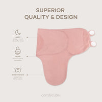 Soft Cotton Baby Swaddle Blanket for Newborn Sleep and Comfort