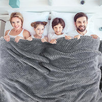 Cozy Lightweight Blankets for Sofa Bed Travel and Guest Room