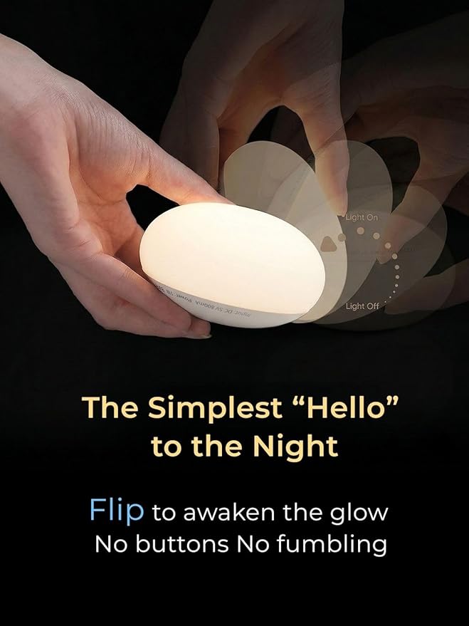 Soft LED Baby Night Lamp For Nursery And Bedroom