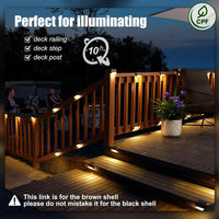 Solar Step Lights Outdoor Waterproof