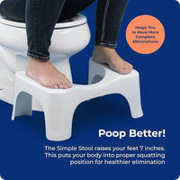 Ergonomic Toilet Stool for Comfortable Posture