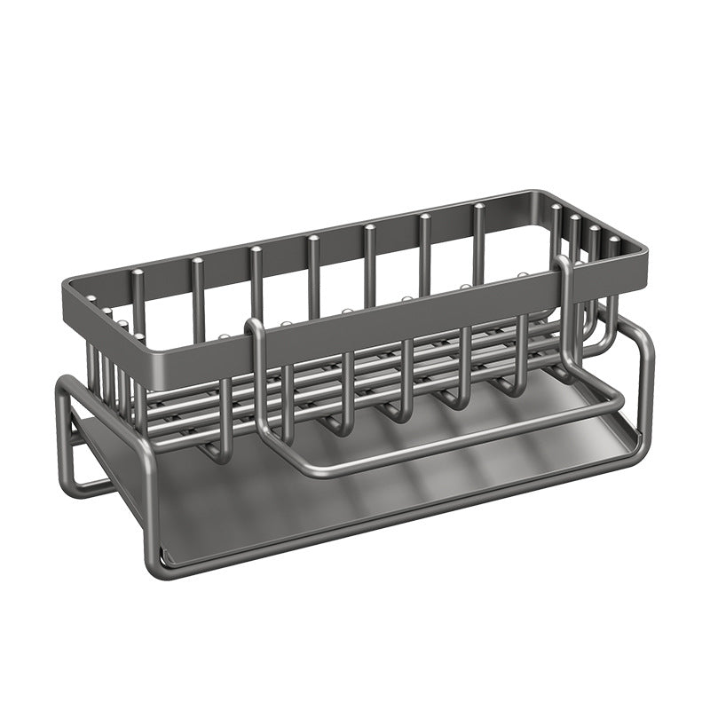 Kitchen Sink Storage Rack for Sponge, Cleaning Cloth & Soap Holder