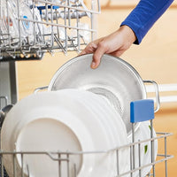 Kitchen colander used for washing fresh vegetables