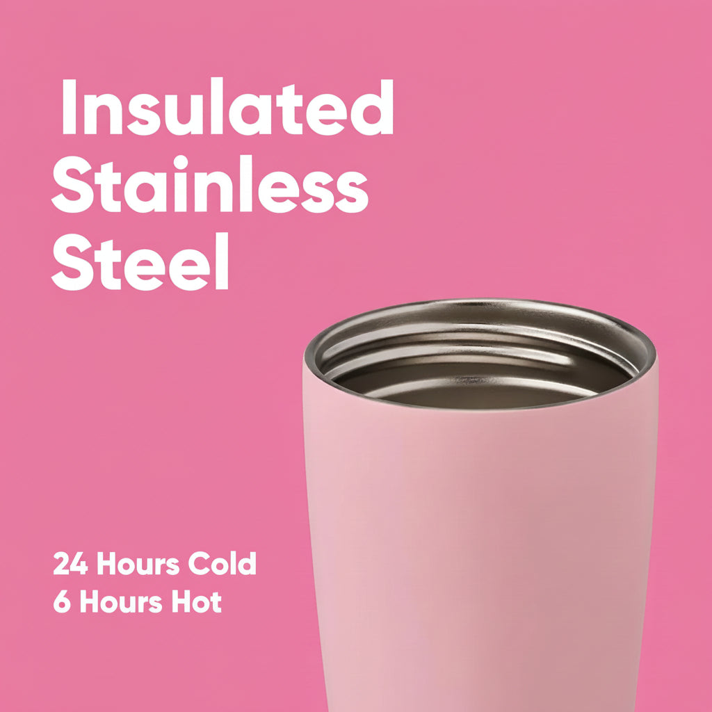 12oz Insulated Tumbler for Hot and Iced Coffee