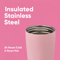 12oz Insulated Tumbler for Hot and Iced Coffee