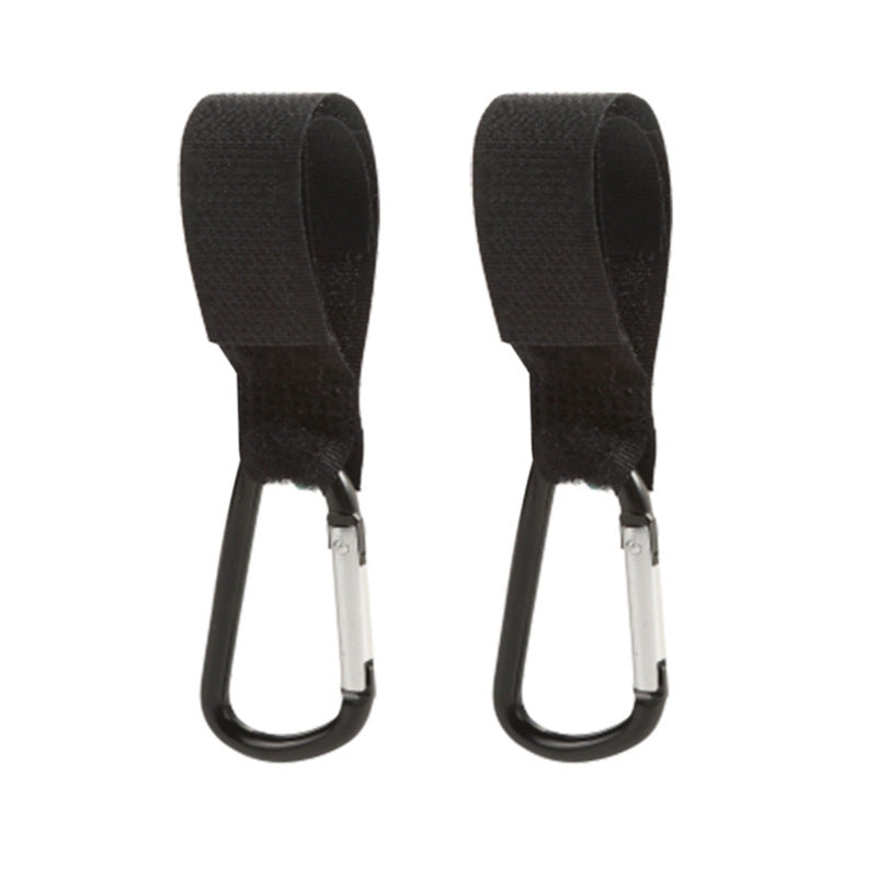 Stroller hooks for bags (2 pack), heavy-duty hooks for hanging diaper bags, shopping bags, and more.
