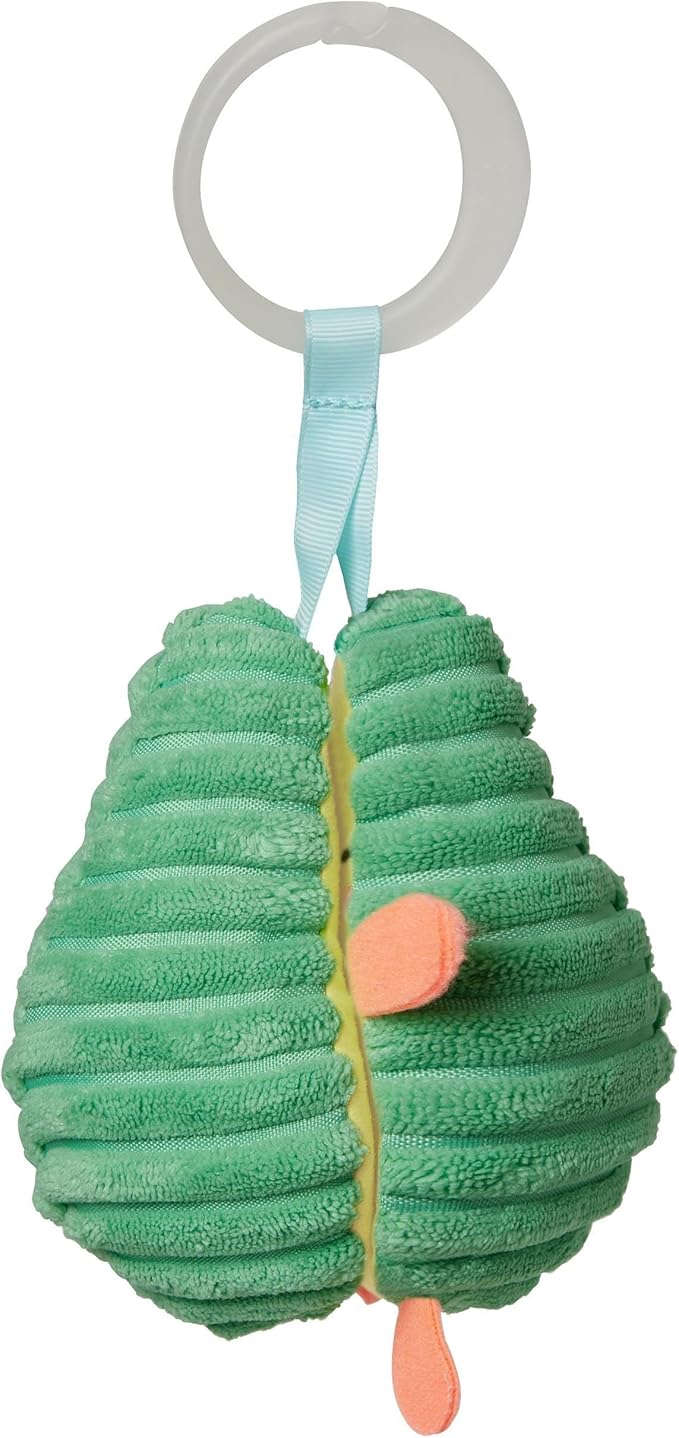 Stroller toy with teether, perfect for soothing babies during travel.