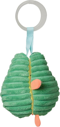 Stroller toy with teether, perfect for soothing babies during travel.