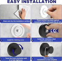 Strong Hold Suction Hook for Glass Door