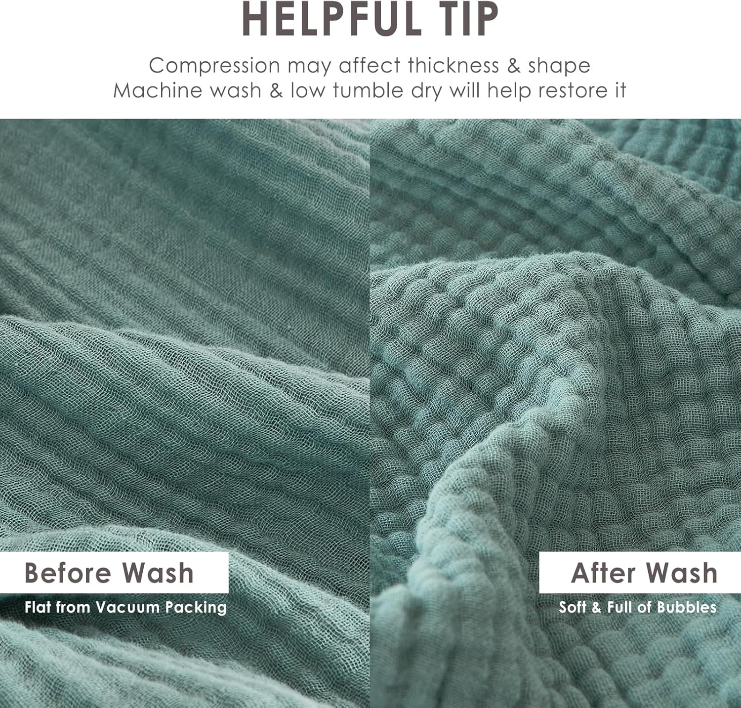Cozy Lightweight Muslin Blanket