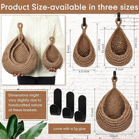Teardrop Hanging Baskets