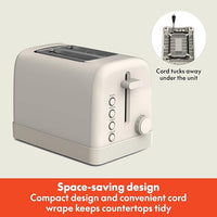 bread toaster with reheat and cancel buttons for daily breakfast preparation